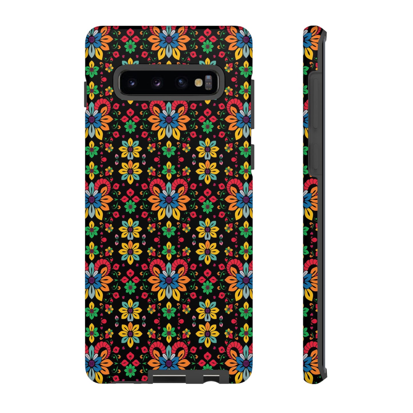 Tough Cases, Aries, Zodiac v2, Flower Pattern