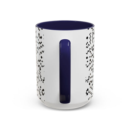 Accent Coffee Mug with the Aquarius sign (11, 15oz)