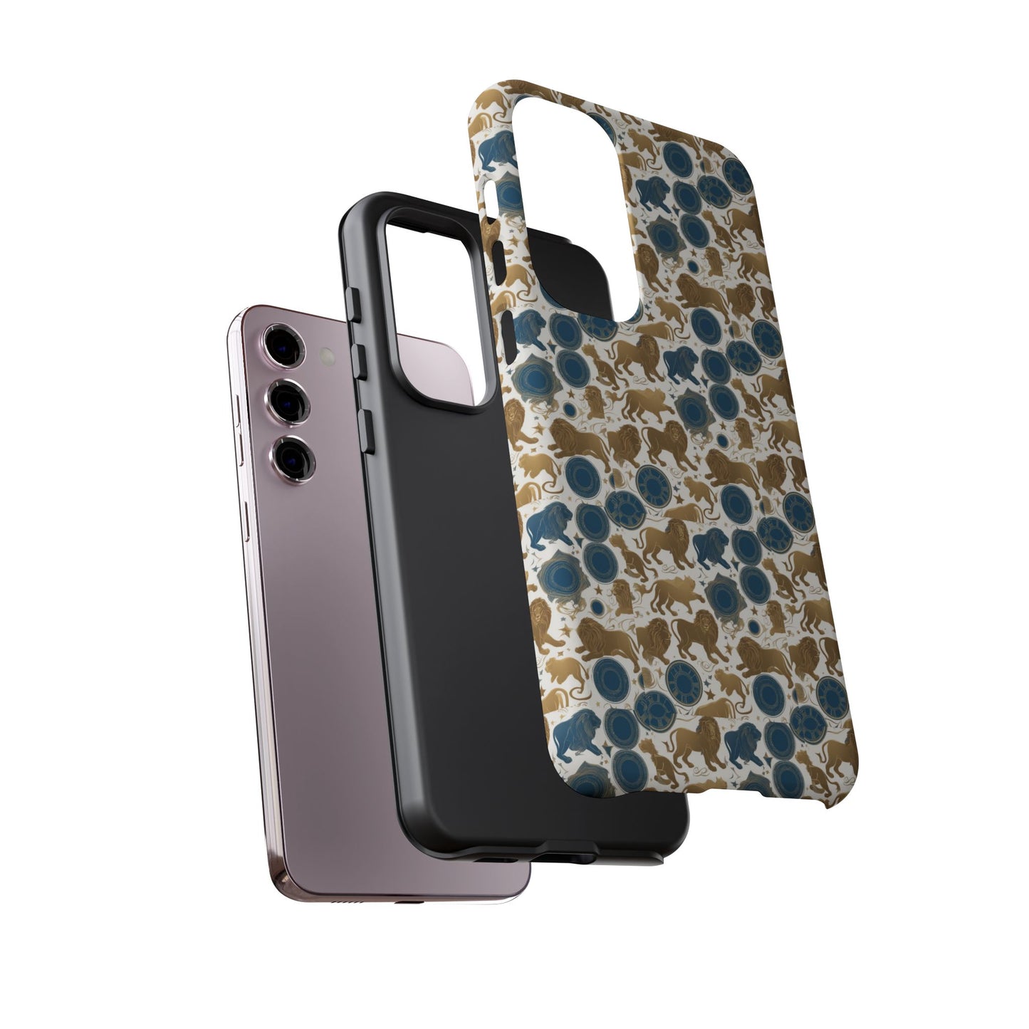 Tough Cases, Leo, Zodiac v2, Metal Pattern